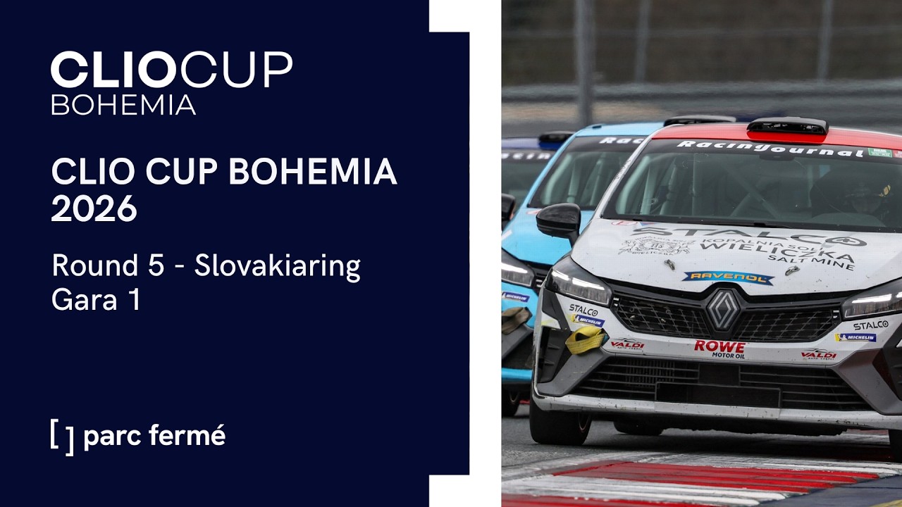 Clio Cup Bohemia 2026 | Round 5: Slovakiaring – Gara 1