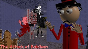 Baldloon attacks the schoolhouse! (My Baldi