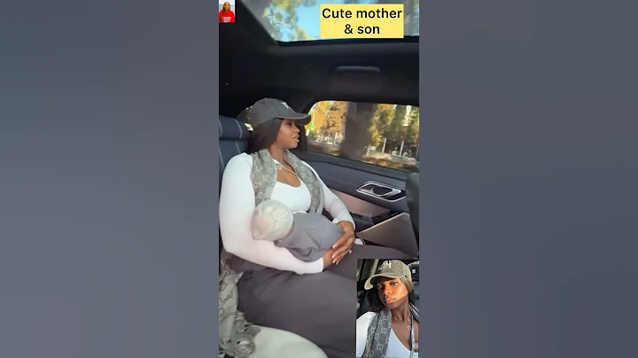 Priscilla Ojo & her cute son look so adorable in matching outfits as they head to Nigeria. Awwwww