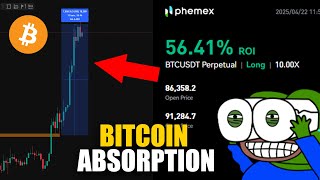 I made $1352 on Phemex using Atas + Absorption!