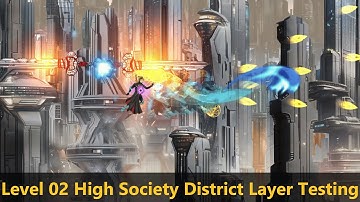 Level 2 High Society District Ep.02 | Parallax layer sketching and in-engine motion testing