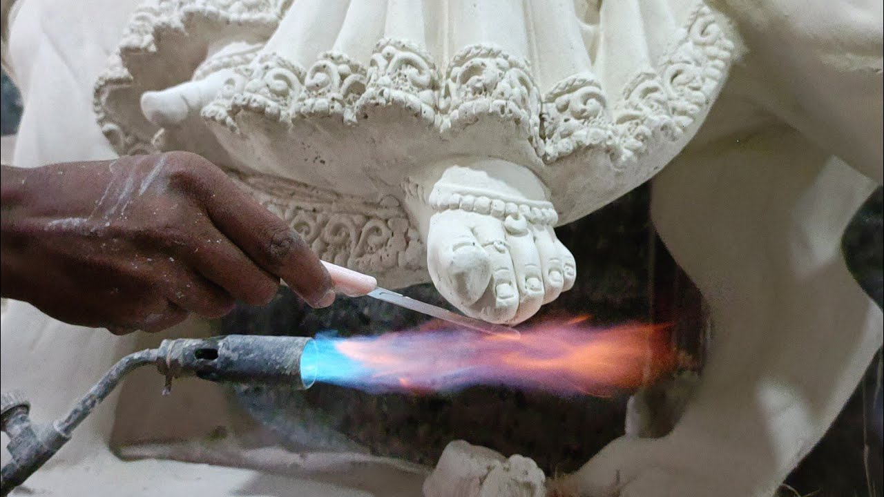 Durga Mata Making 2021 | Durga maa idols making at mini dhoolpet | Rahul kalakar Durga Mata 2021