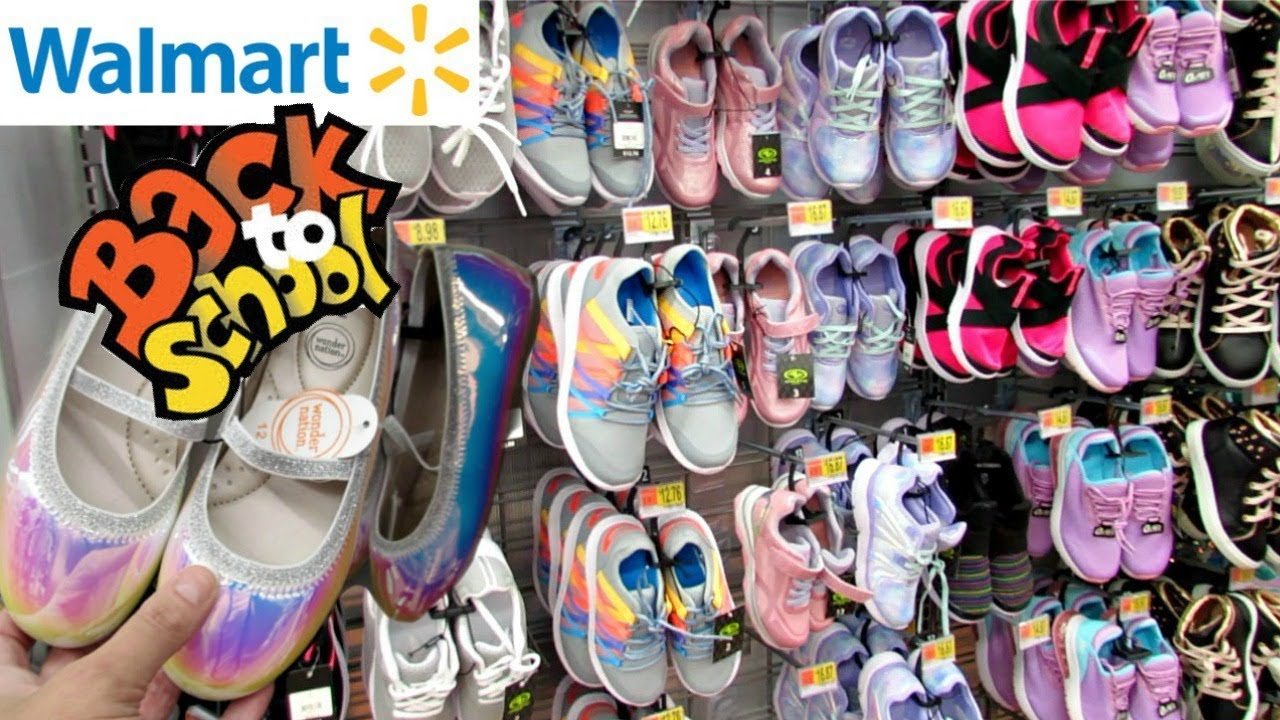 WALMART SHOE SHOPPING!!! BACK TO SCHOOL 