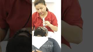 skin analysing with microdermabrasion @headandface1939 #beauty #skincare #hair #youtubeshorts