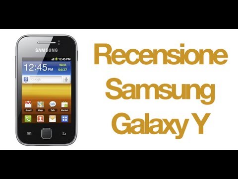 Samsung Galaxy Y Video clips - PhoneArena