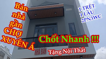 Nhà đẹp Hóc Môn I Bán nhà Hóc Môn 2PN3WC gần Chợ Xuyên Á I Nhà Hóc Môn Sổ Hồng Riêng Chính Chủ Bán