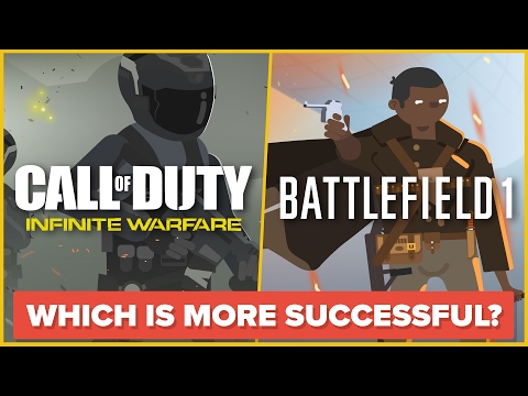 Call of Duty Infinite Warfare VS Battlefield 1 (COD IW vs BF1) - Video Game / FPS Comparison