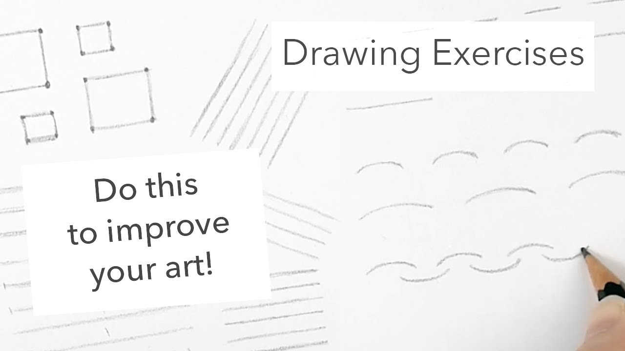 I Want to Draw: Simple Exercises for Complete Beginners