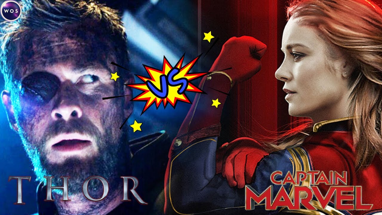 Thor Vs Captain Marvel