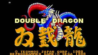 Double Dragon - Last Boss Title Screen Double Dragon - Last Boss Title Screen