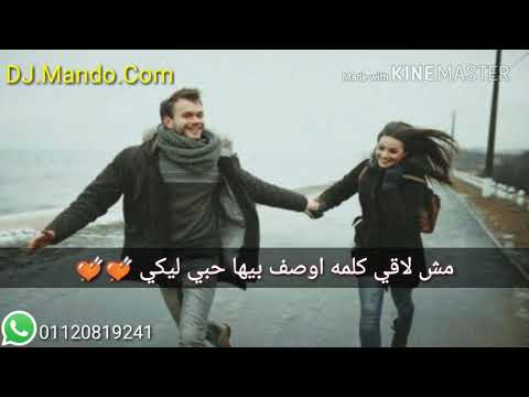 حاله واتس اغنيه مش لاقي كلمه اوصف ببها حبي ليكي غناء كريم ديسكو رومانسي 2019