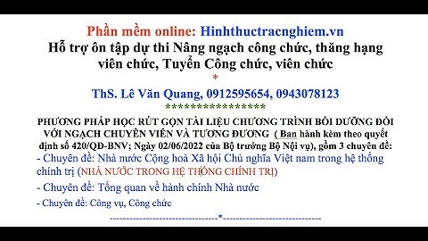 NĂM 2023-TP HÀ NỘI TUYỂN CÔNG CHỨC, VIÊN CHỨC KHỐI ĐẢNG ĐOÀN THỂ -TÀI LIỆU ÔN MÔN KIẾN THỨC CHUNG