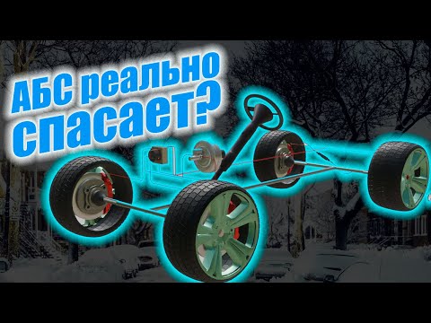 АБС УДЛИНЯЕТ ТОРМОЗНОЙ ПУТЬ? особенно зимой