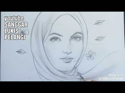 Video: Cara Menggambar Wajah Wanita