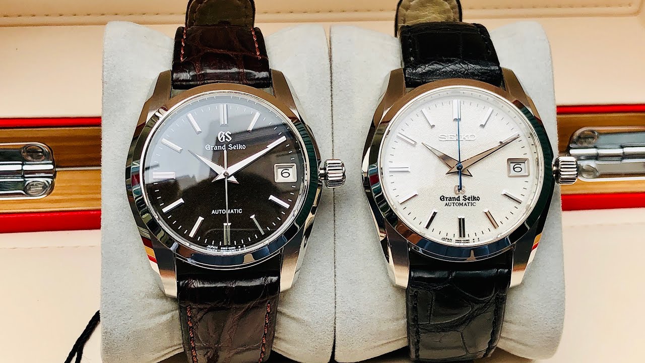 Mặt Vân Tuyết Cực Độc] Grand Seiko SBGR087 & SBGR289 Kim Cọc Số Siêu Bắt  Sáng . Lh:  - YouTube