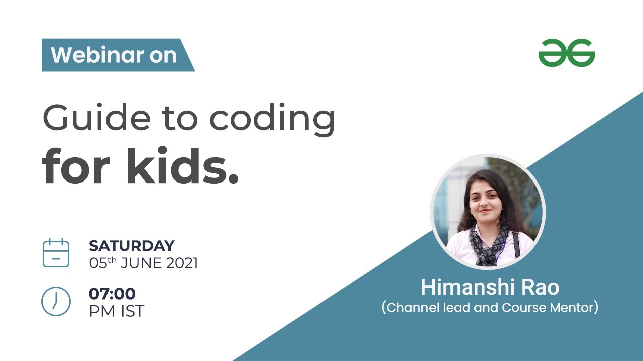 Guide to Coding for Kids | GeeksforGeeks