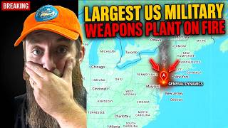 The Largest Military Plant in the US just EXPLODED into Flames.....