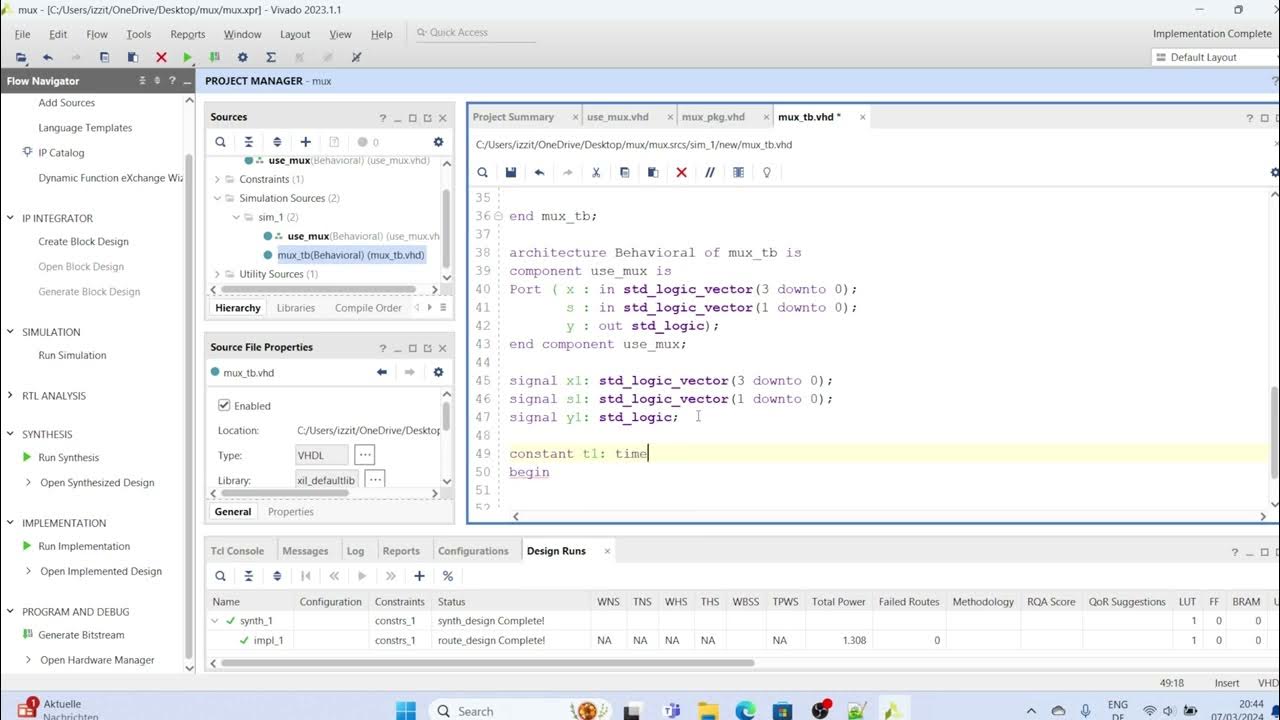 007 How to Write a VHDL Test Bench - YouTube
