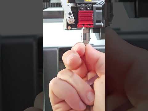 Nozzle wechseln am V4 Hotend von Juupine #3ddruck #bambulab #3ddrucker
