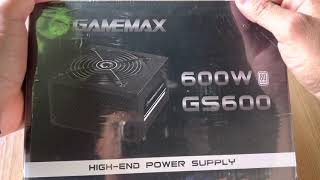 Instalação da fonte GS600 GAMEMAX 