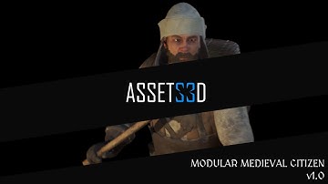 Modular Medieval Citizen - UE4 - Assets3D