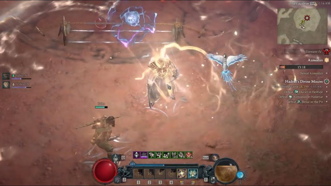 Diablo IV - Hinata the Arbiter - Wing Strikes build - Lair and World Bosses