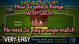 How to unlock Kenya with Glitch *NEW CHARACTER* ( Headcup Glitch )