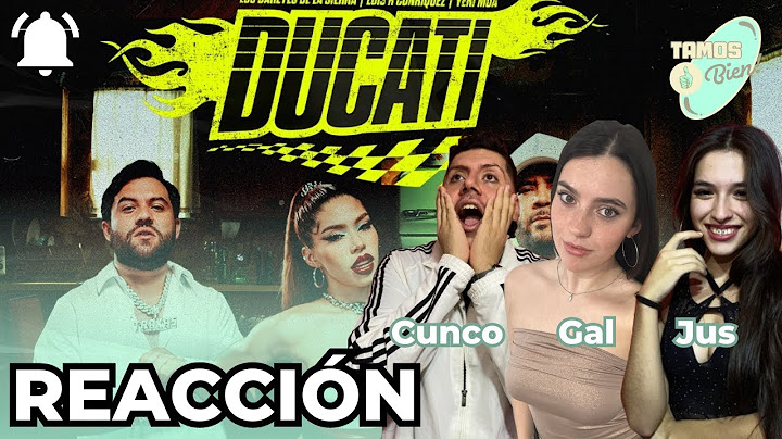 🇦🇷 [REACCIÓN] Ducati (Video Oficial) - Los Dareyes de la Sierra, Yeri Mua, Luis R Conriquez