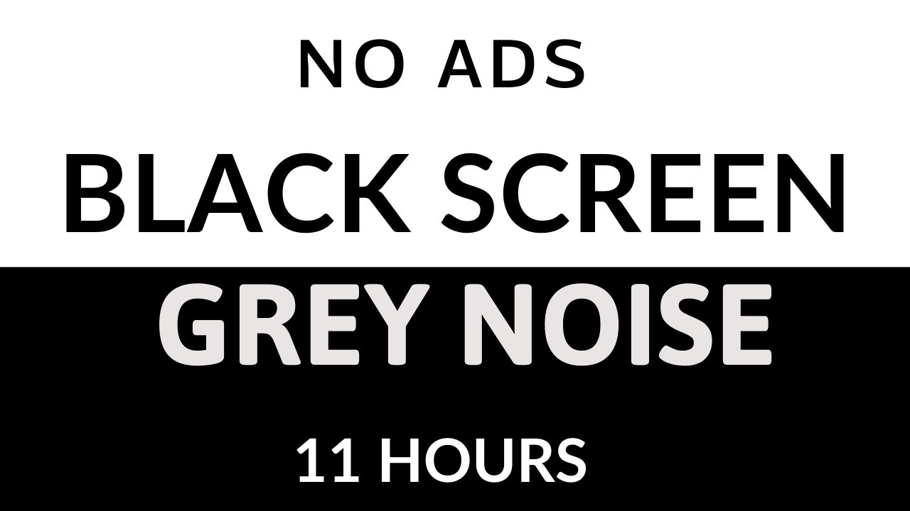 GREY NOISE: Steady Frequencies for Deep Relaxation & Mental Clarity