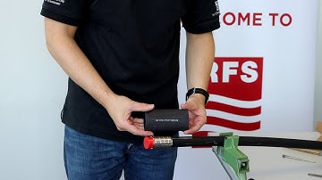 How to install a standard connector – 015, 016 series on a RADIAFLEX® Cables 7/8”