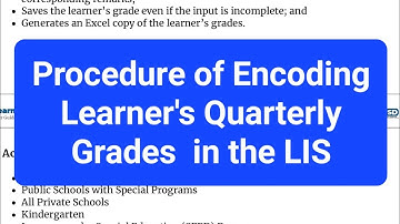 User Guide in Encoding of Learner