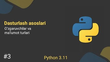 Python 3-dars: O