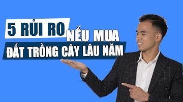 Rủi ro khi đi mua đất trồng cây lâu năm. 5 yếu tố cần tránh.