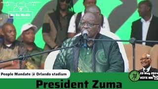 President Zuma uchaza ukuthi yakheka kanjani I MK.