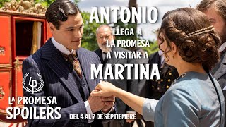 FELICIANO encuentra al bebé y MARTINA es cortejada: Avance Semanal #lapromesa  del 4 al 7 septiembre