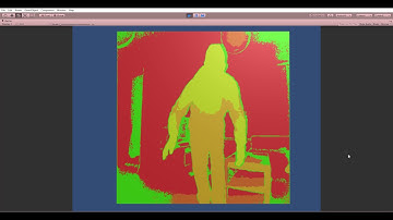 Unity Kinect Color Depth Map