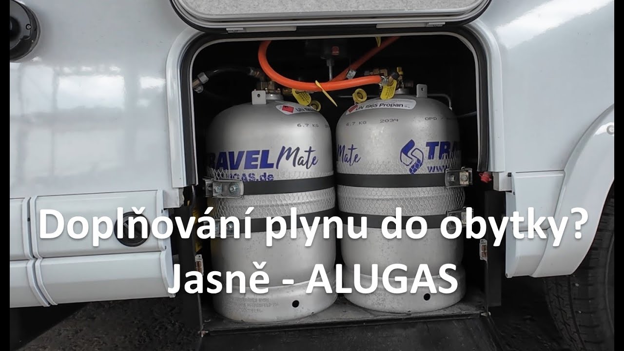 Doplňování plynu do obytky? Jasně - ALUGAS