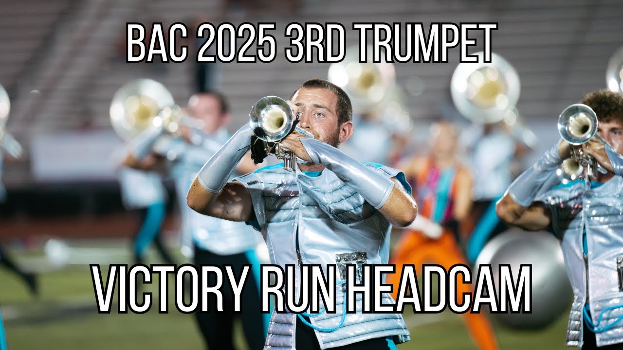 Boston Crusaders 2025 Victory Run Trumpet Headcam - Hunter Jones