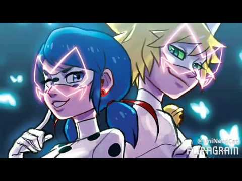 Miraculous Ladybug Miss Fortune and Chat Blanc Partners Miraculous Ladybug Miss Fortune and Chat Blanc Partners