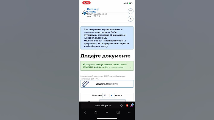Potpis peticije u 3 koraka za 3 minuta iPhone