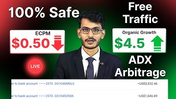 Adx Arbitrage Strategy Course | Real Live Result, Real Tips for Traffic ADX Arbitrage Beginners