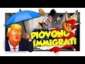L' INFINITA PIOGGIA DI IMMIGRATI SU DONALD TRUMP! - Mr President ITA