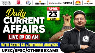 Current Affairs Today: 23 April 2024 | Daily Current Affairs 2024 for BPSC and Other PSC Exams