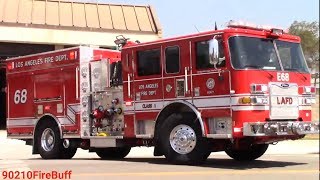 LAFD NEW Engine 68 Responding