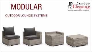 Discover the versatility of modular outdoor lounges. For more visit ...