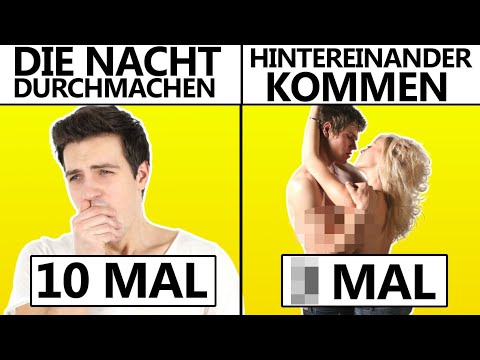 Video: Wie Oft Kann Ein Mann Hintereinander Kommen? Durchschnitt, Technik, Tipps