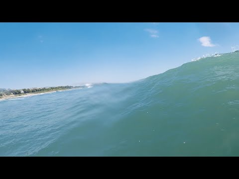 【サーフィン】日立市某スポットにて本日の1本 (2025/5/8 木曜日) / Surfing with shoulder-high wave in Ibaraki, 2025/5/8