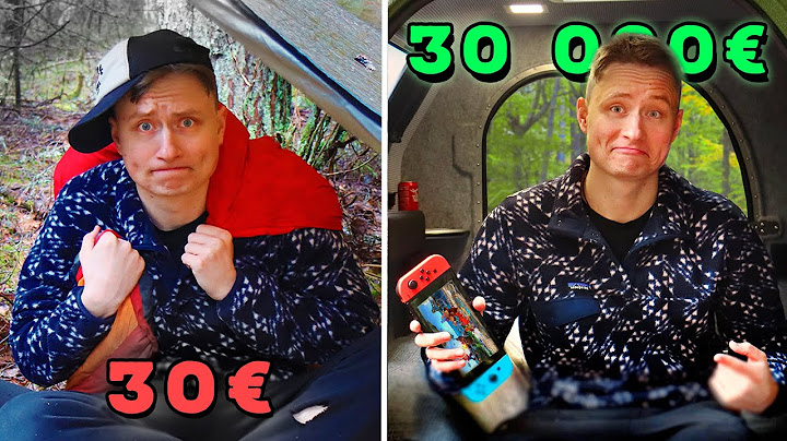 Yötä Metsässä Eri Varustuksilla [30€ vs 30000€]