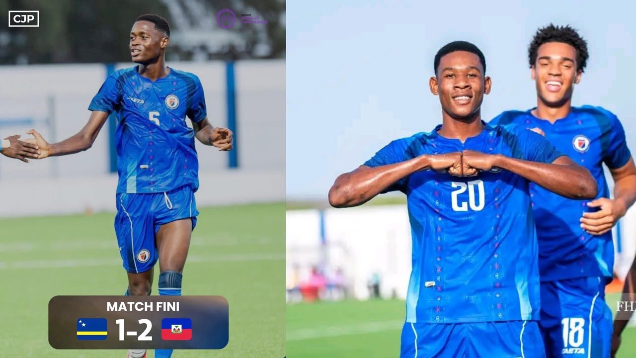 Haïti bat Curaçao (2_1) Yon gwo koufran de Miguel Joseph 🔥🔥🔥