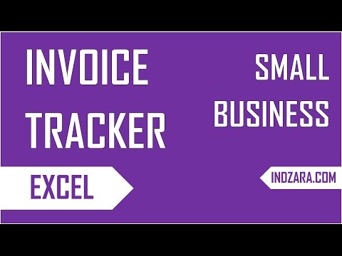 How to track sales invoices using Invoice Tracker Excel Template